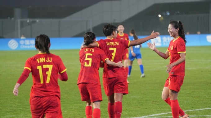 Women's football match at 19th Asian Games: China sweeps past Mongolia 16-0
