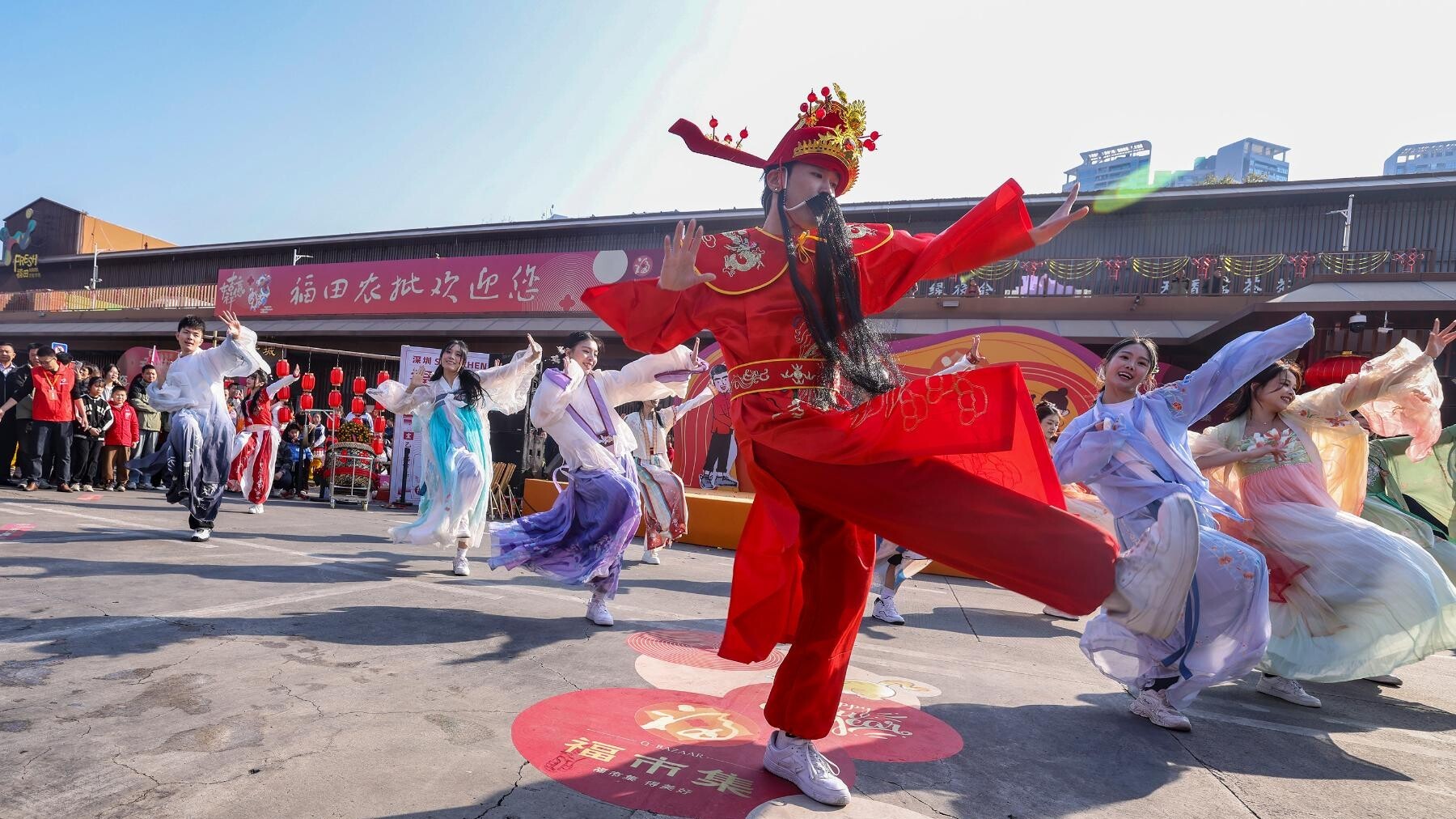 CNY Vibe | Chinese New Year bazaar underway in Shenzhen's Futian