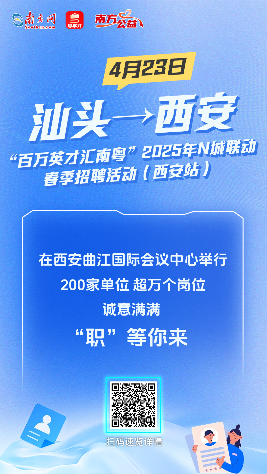百萬英才匯南粵｜本周廣東“筍崗”跨省速遞來到這四個(gè)城市，亮點(diǎn)速覽→