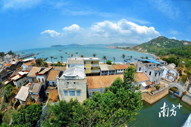 面朝大海,风光秀丽。图为阳江市阳东区大澳渔村。 面朝大海,风光秀丽。图为阳江市阳东区大澳渔村。