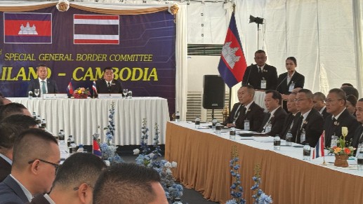 泰国与柬埔寨就停火问题签署联合声明