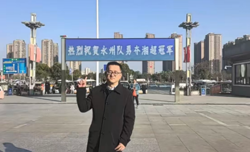 　广汽集团昊铂埃安BU副总裁杨龙抵达湖南永州。