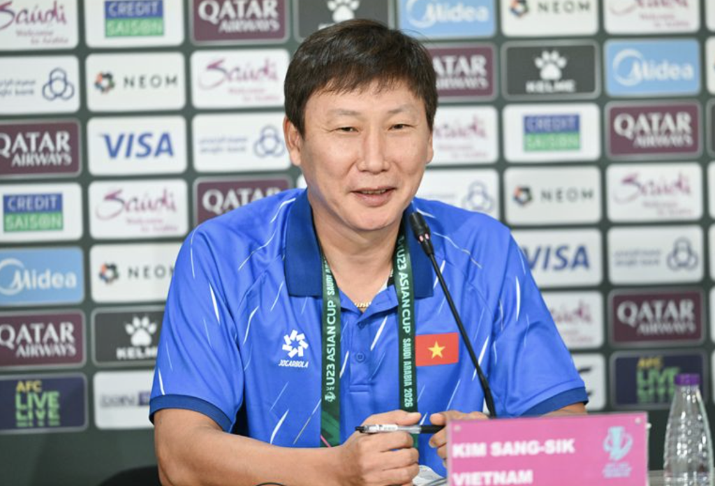 越南队主帅金相植（图片来源：AFC官网）