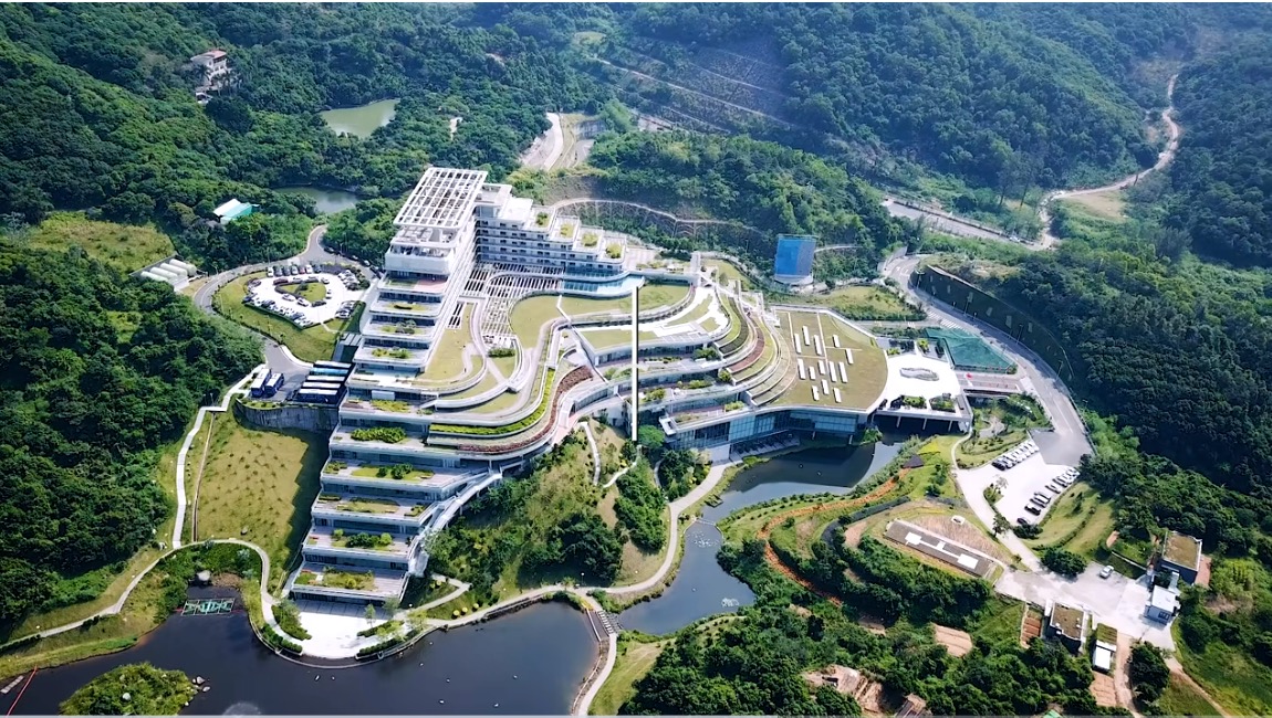 图为深圳国家基因库。