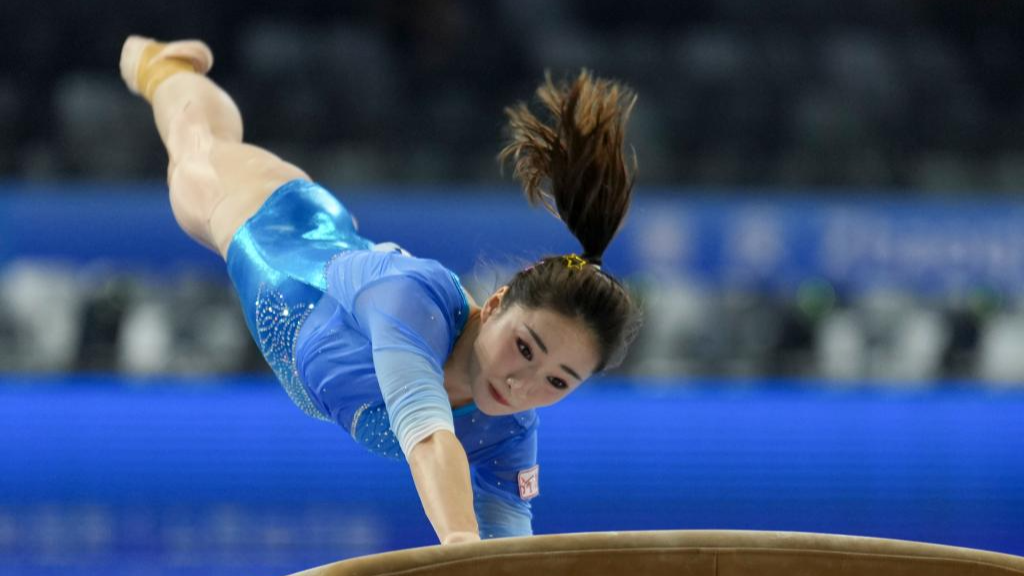 In pics: artistic gymnastics at National Games