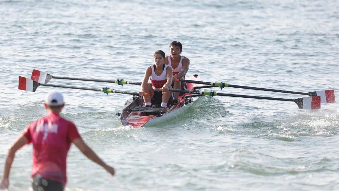 全运“粤”章 | 广东队1金1铜！全运会史上首枚海岸赛艇项目金牌诞生