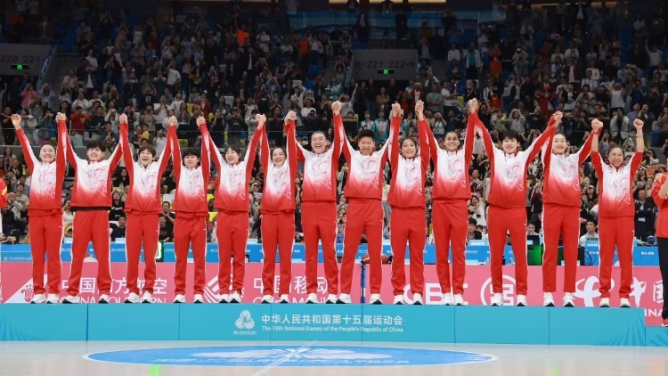 广东女篮，金牌！