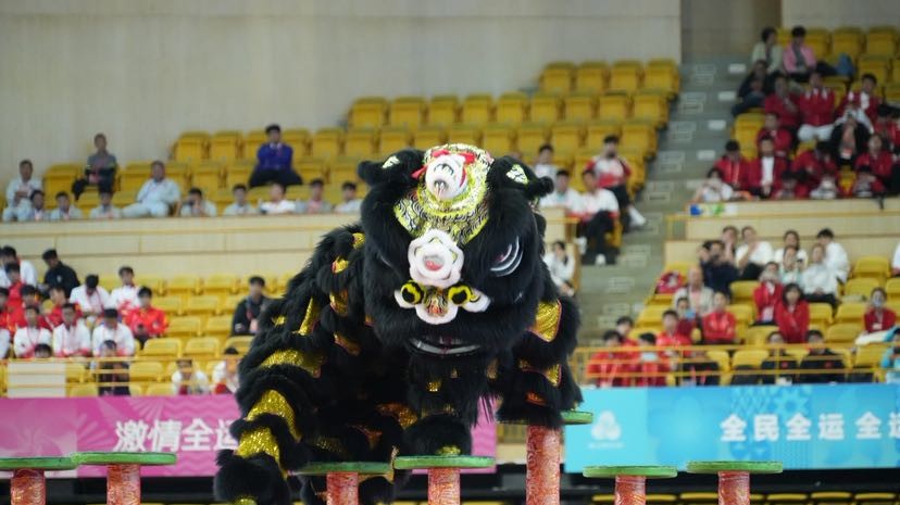 憾失南狮自选项目金牌，广东队誓言下个项目“一定要冲金”