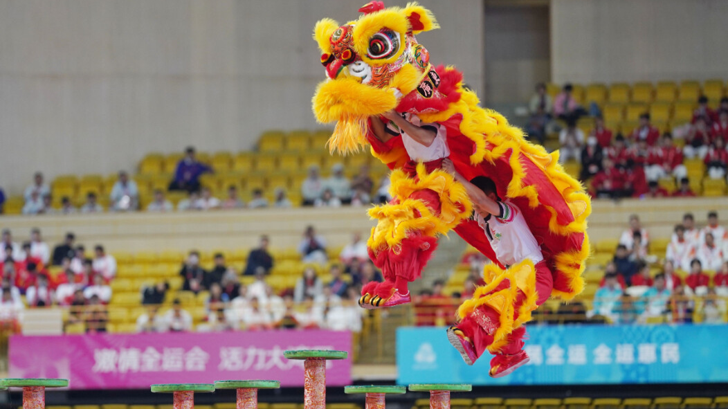图集｜高手云集！十五运会舞龙舞狮决赛上演视觉盛宴