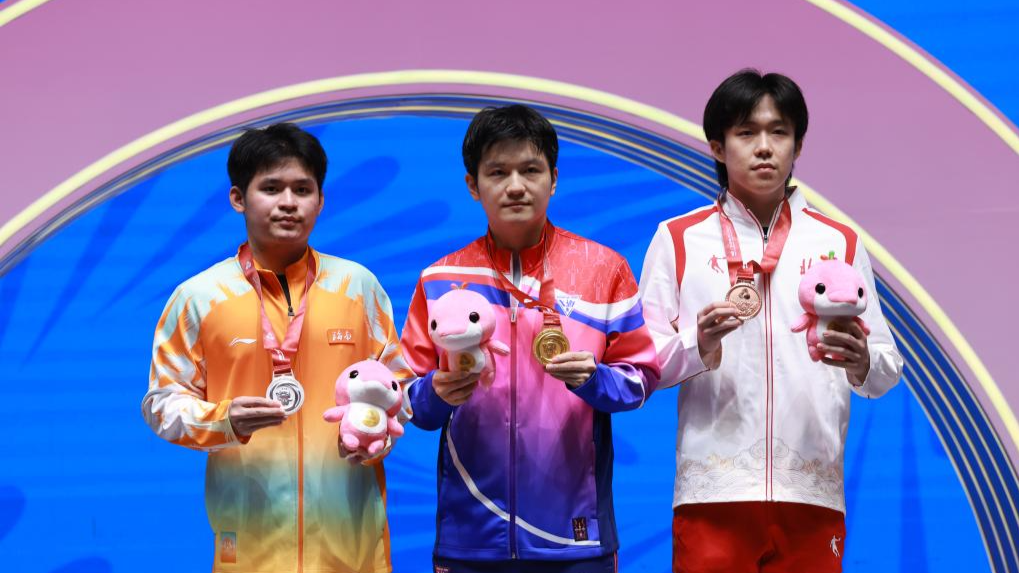 Olympic champion Fan retains table tennis men's title at China's National Games