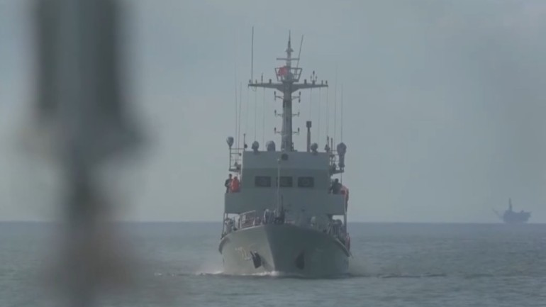 南部战区：扫雷舰海上训练 提升编队反水雷作战能力