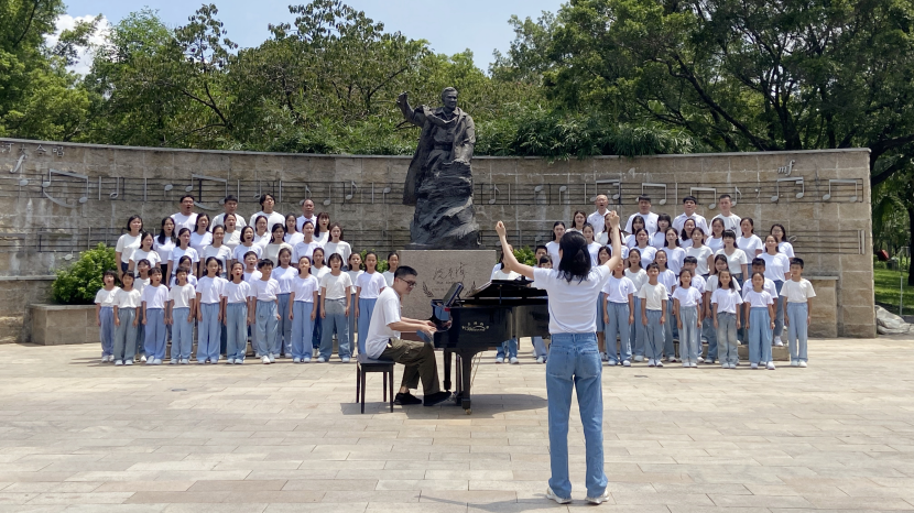 GBA choirs gather in composer's hometown to mark WWII victory