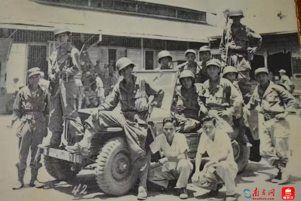 王汉杰领导的“华支”，缴获日军山炮。