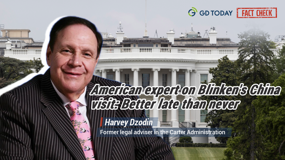 Legal adviser in Carter administration on Blinken's China visit