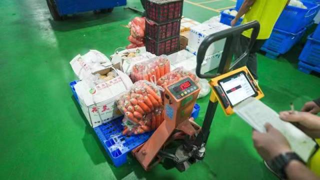 揭阳子平台配送农产品食材