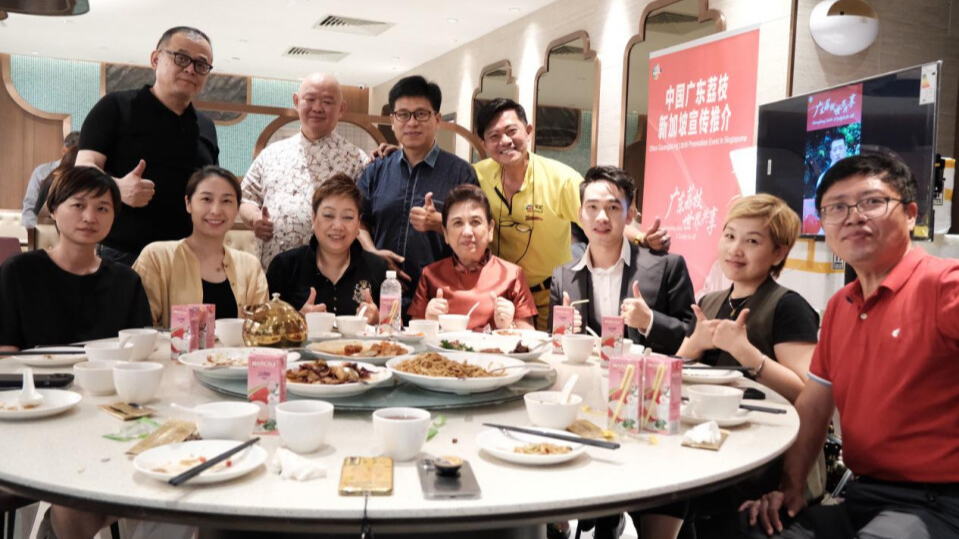Guangdong litchi promotion event held in Singapore to lure local consumers