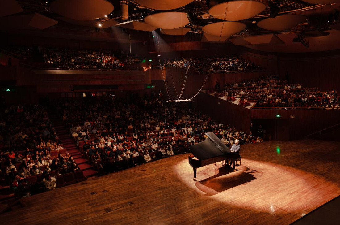 2024年正佳星球×郎朗《浪漫琴缘》钢琴独奏音乐会现场。