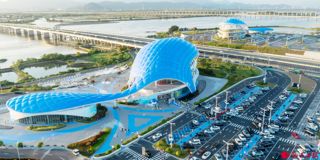 沈海高速长沙湾服务区。记者 陈茂辛 摄