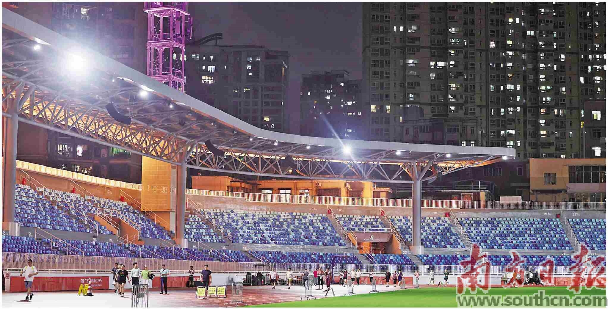 广东体育博物馆选址于广东省人民体育场（东较场）。南方日报记者 梁文祥 马艺天 摄