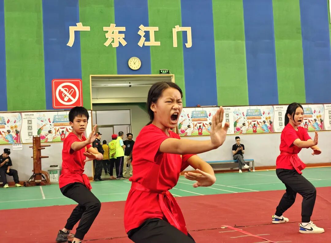 一招一式尽显中华武术的魅力。