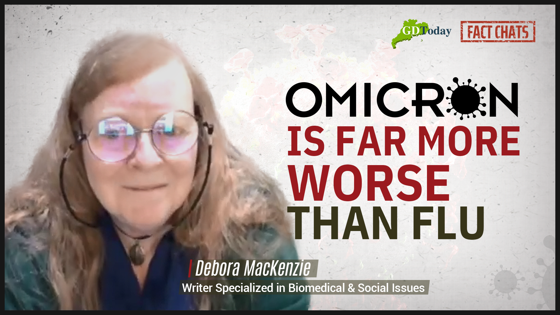 Debora MacKenzie：Trade-off between death and wealth disproved by China's COVID measures