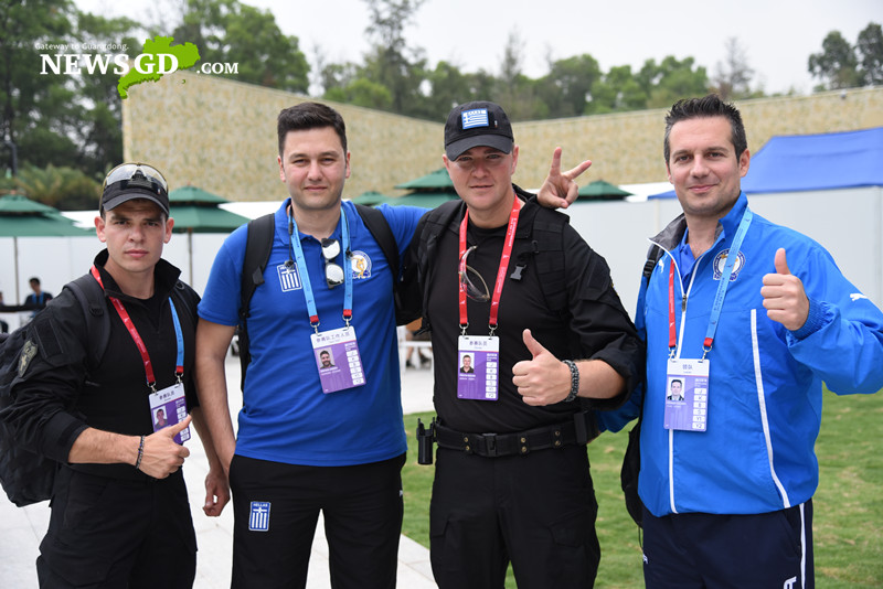 Simle in the 2nd USIP World Police Service Pistol Shooting Championship (Photo: Steven Yuen)