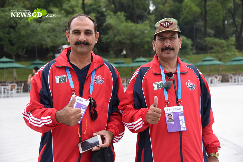 Simle in the 2nd USIP World Police Service Pistol Shooting Championship (Photo: Steven Yuen)