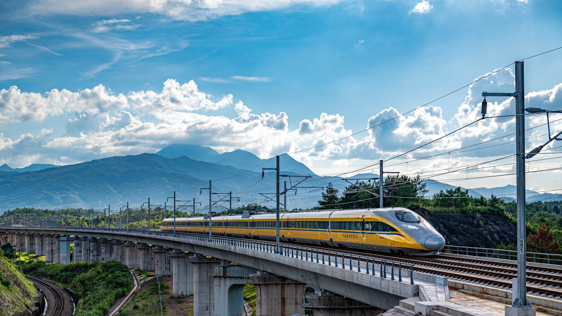 High-speed railway linking Meizhou and Longchuan to open on Sept. 14