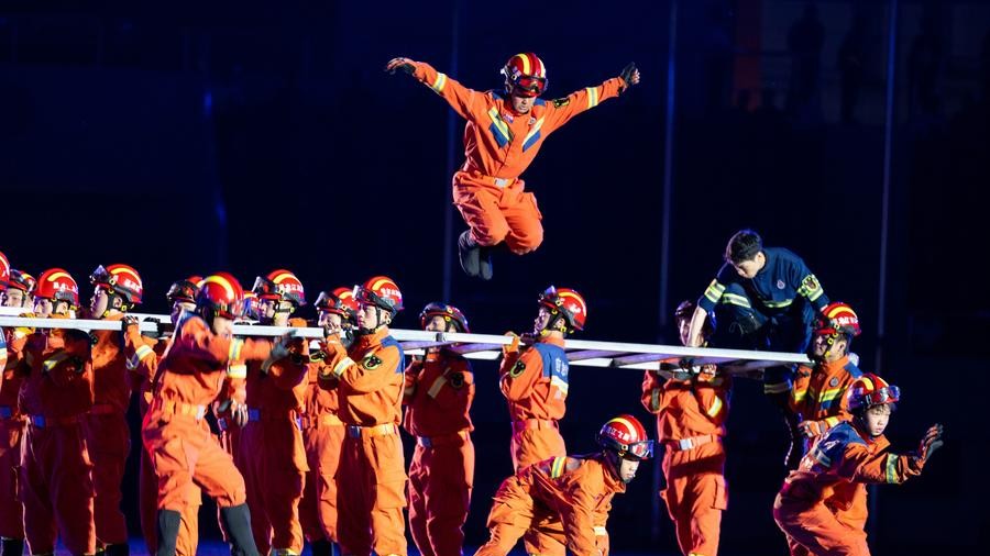 "Firefighting Olympics" reflects China's developing fire and rescue capabilities