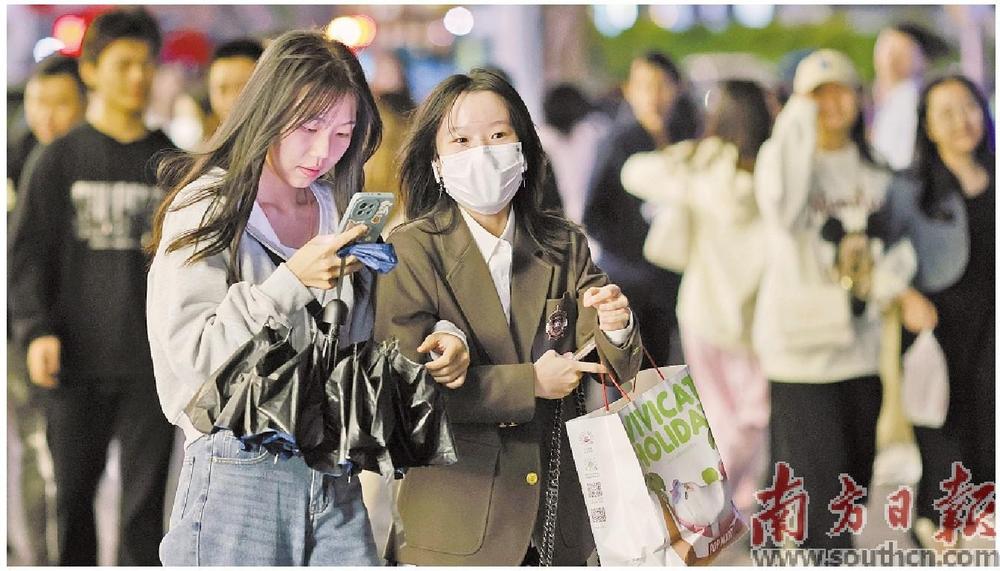 今明两天我省大部体感清凉。南方日报记者 吴伟洪 见习记者 钟志辉 摄