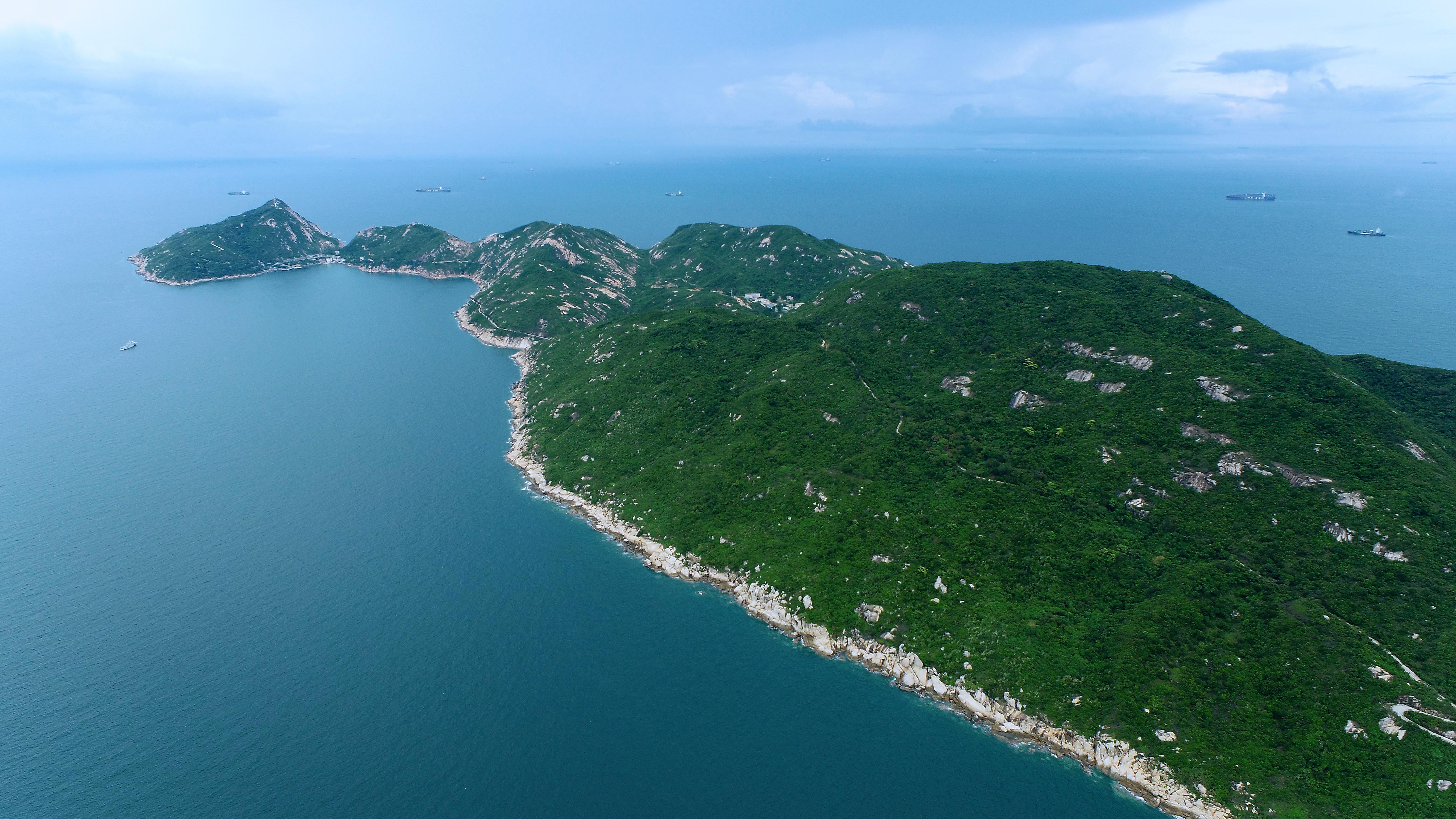 中国最小的有人岛图片