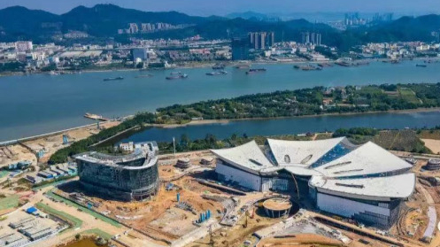 The Permanent Site of the IFF in Nansha to complete construction in March