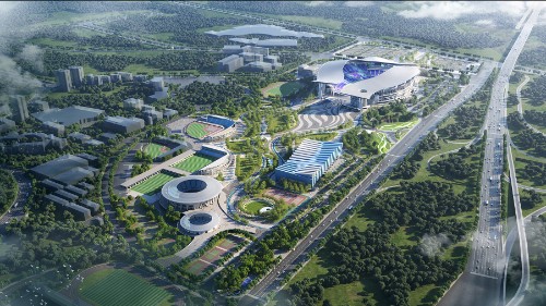 立足当下，留下时空印记！十五运会场馆这样造