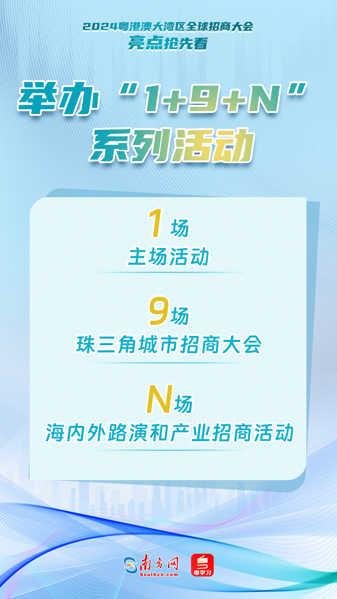 2024粤港澳大湾区全球招商大会如何更“新鲜”？亮点抢先看