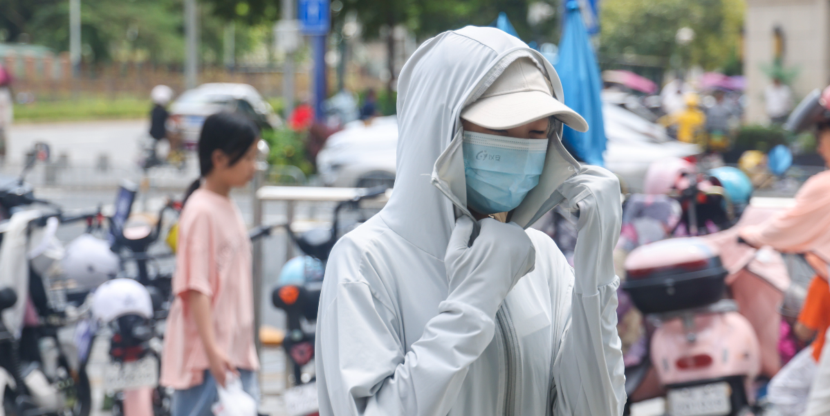 Heavy rain to hit Guangzhou & first heat alert issued