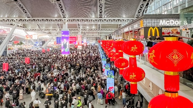创历史新高！春节假期广铁到发旅客超2800万人次