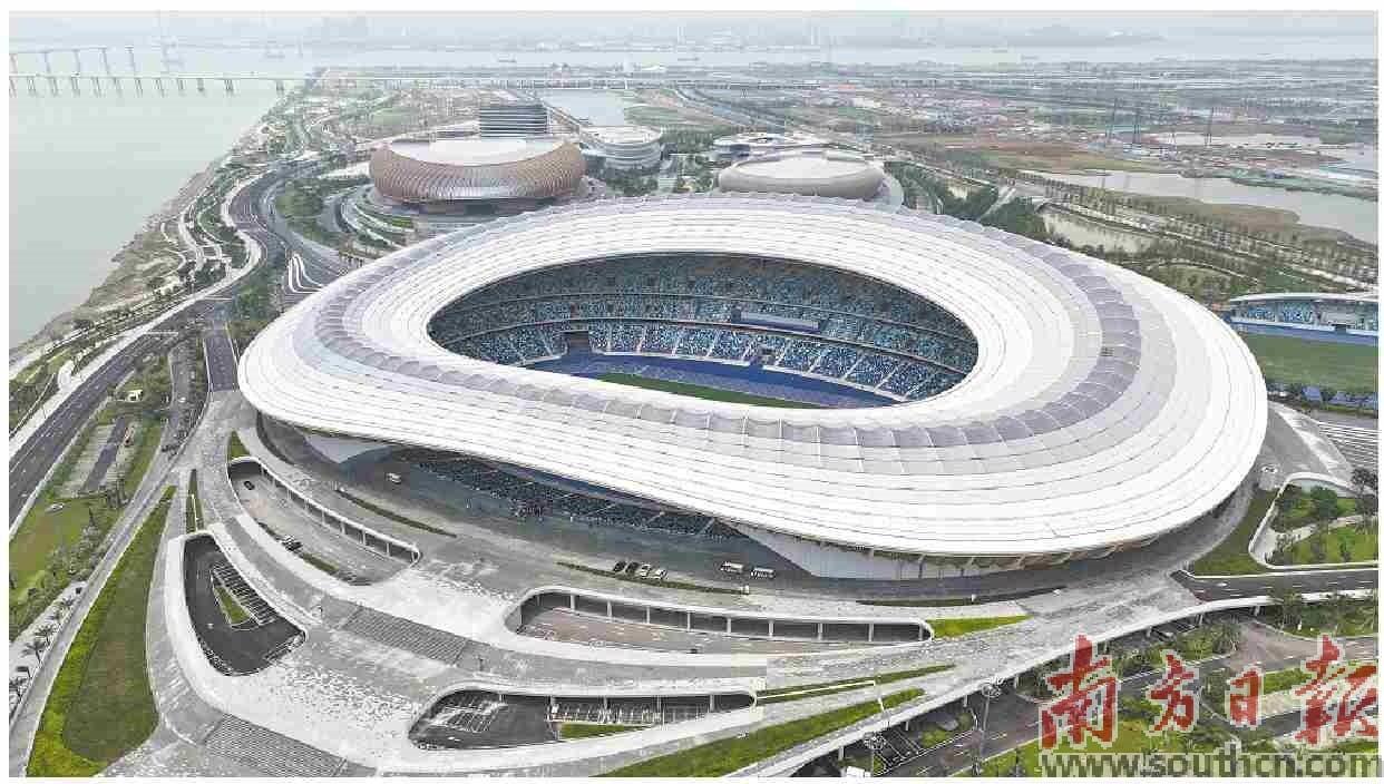 大湾区文化体育中心首赛定档8月 实现“边看赛边看海”