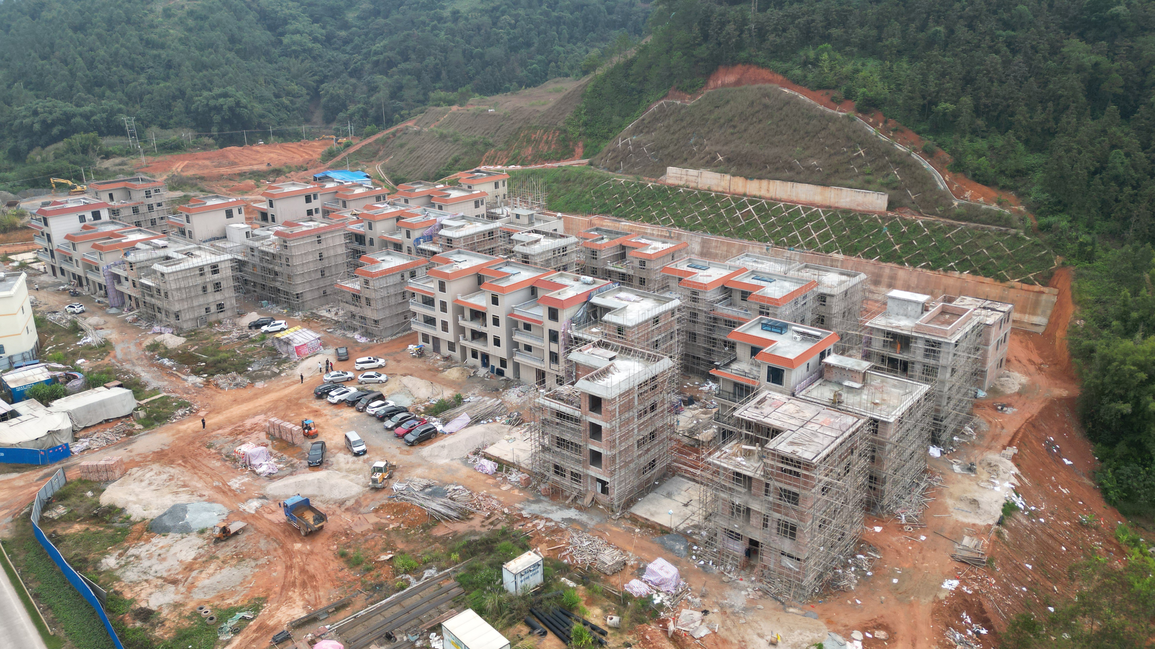 郁南县建城镇全域土地综合整治绘就宜居新画卷