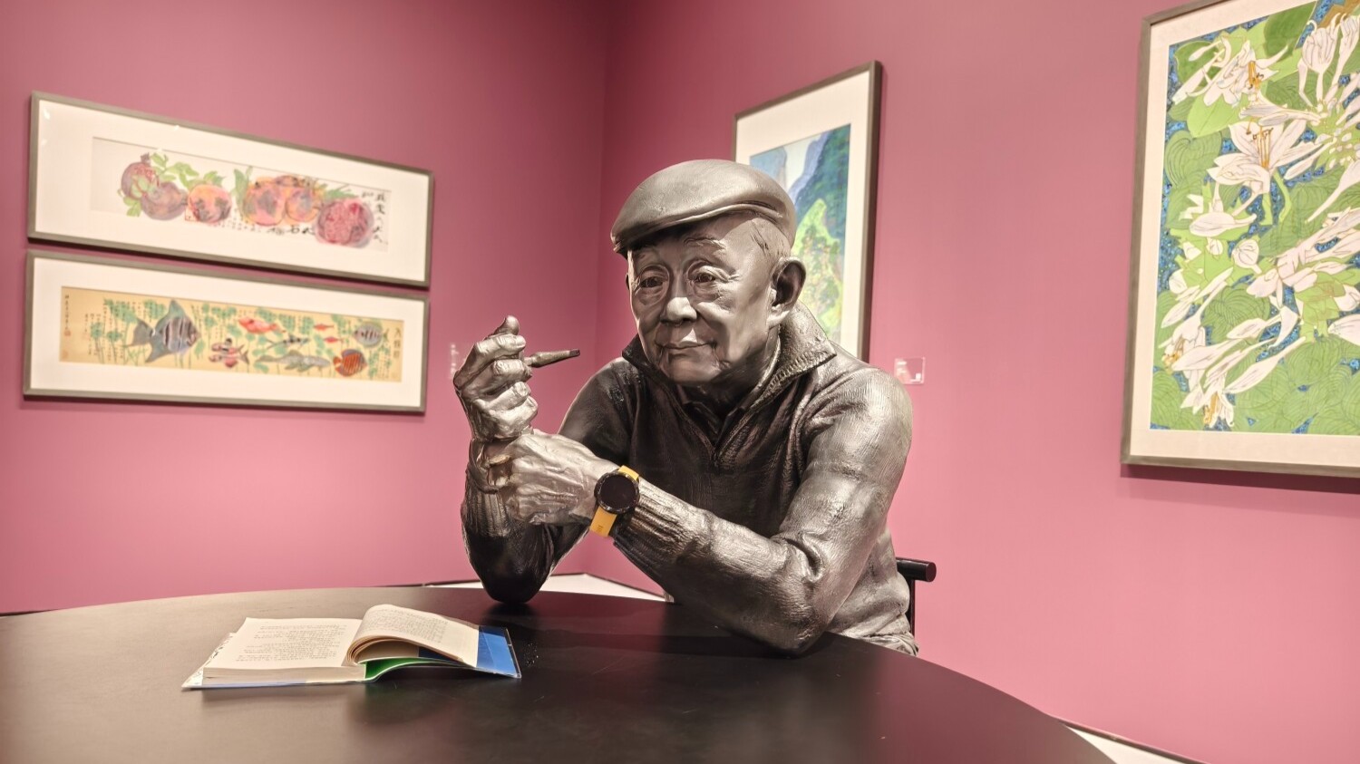 走进“老顽童”的艺术世界，黄永玉新作展亮相广东美术馆新馆