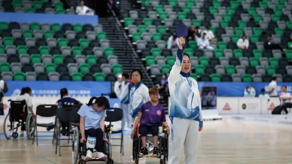 Guangdong fields largest-ever boccia team at National Paralympic Games