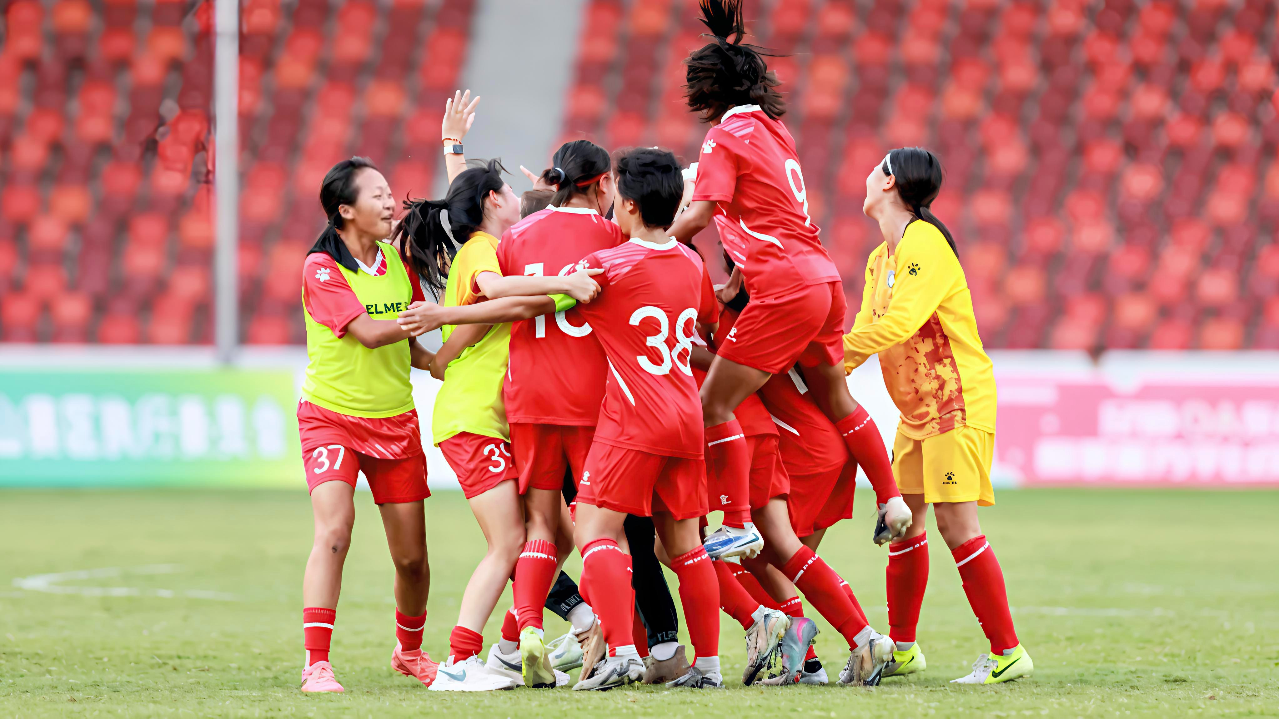 全运会测试赛圆满收官！深圳队勇夺省青少年女足锦标赛U16甲组冠军