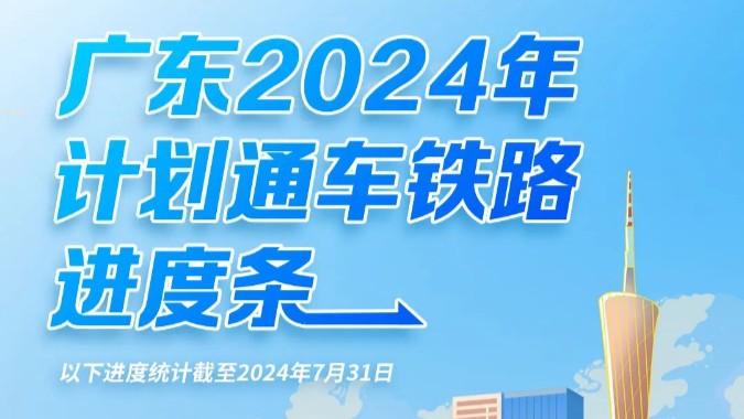 广东多条铁路“通车进度条”已更新→