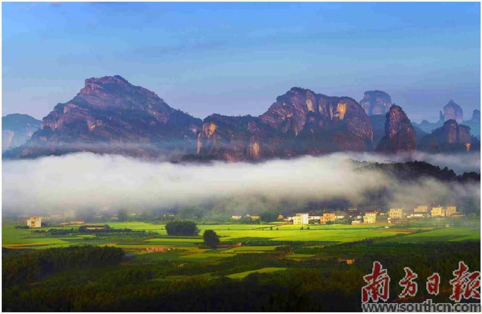 丹霞山世界地质公园。