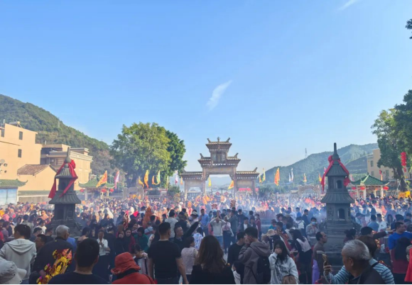 ▲悦城龙母祖庙