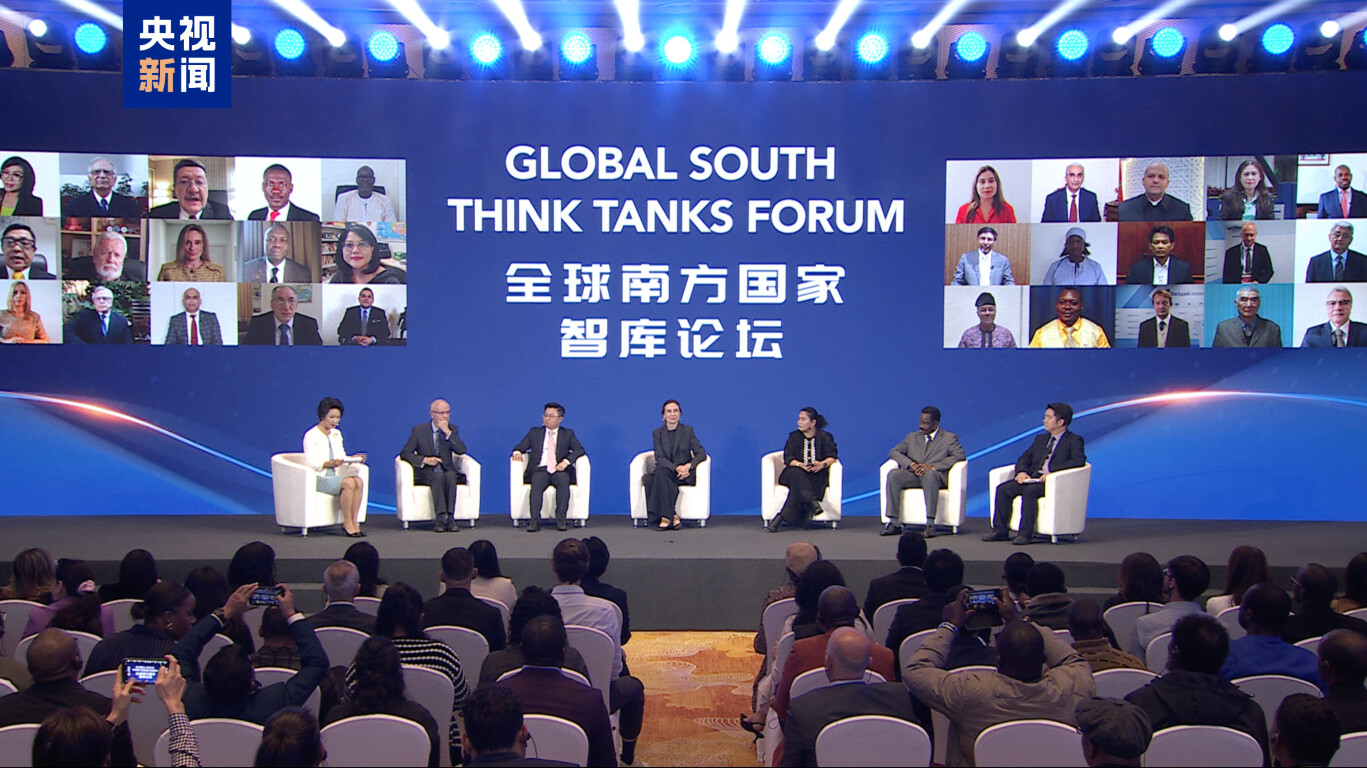 △共同发布倡议的部分“全球南方”国家智库代表