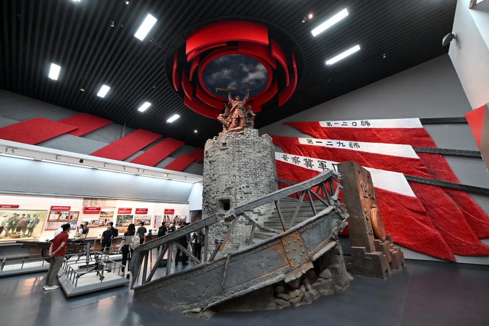 △百团大战纪念馆展厅