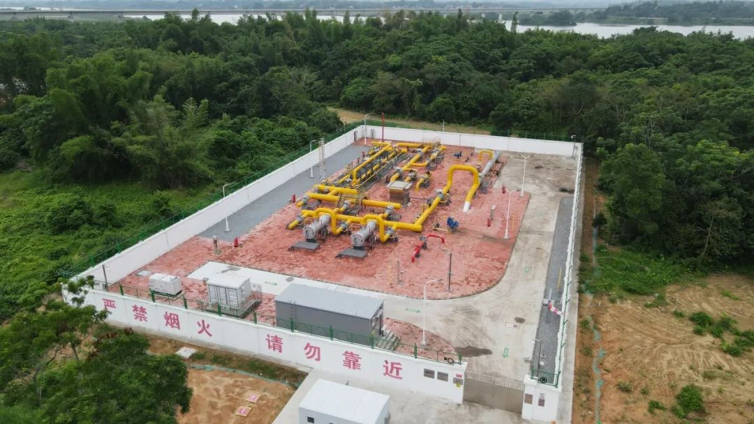 【省重点项目】阳江LNG调峰储气库项目外输管道工程全线投产