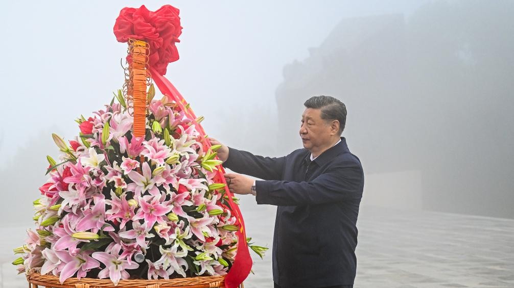 Xi stresses transforming resource-based economy, advancing Chinese modernization during Shanxi inspection tour