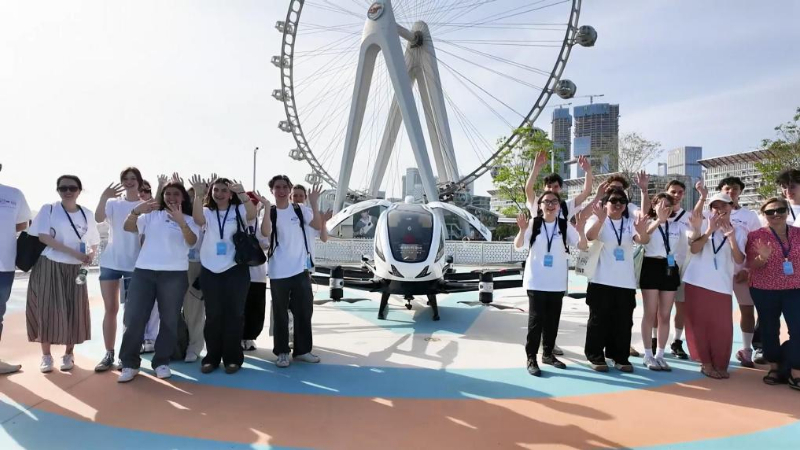 La ville chinoise de Shenzhen fascine des élèves français en échange scolaire