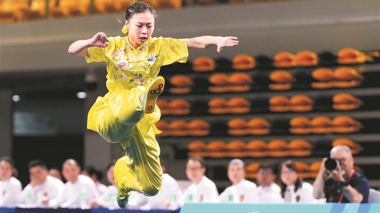 武术高手南沙对决 争夺全运“入场券”